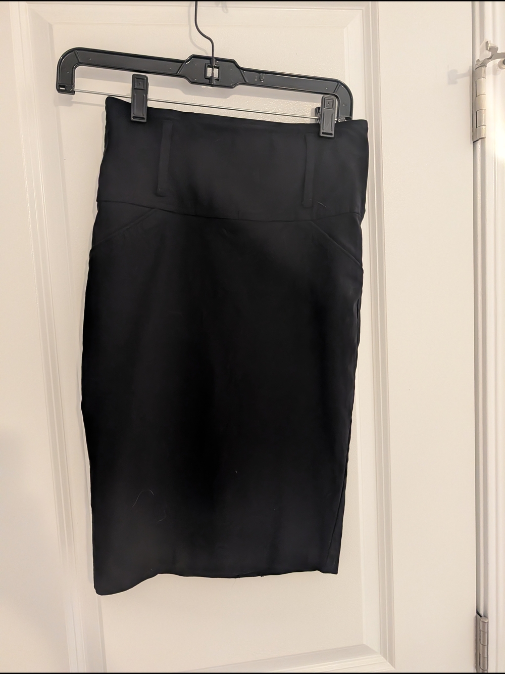 Classic Black Pencil Skirt - Women's Workwear